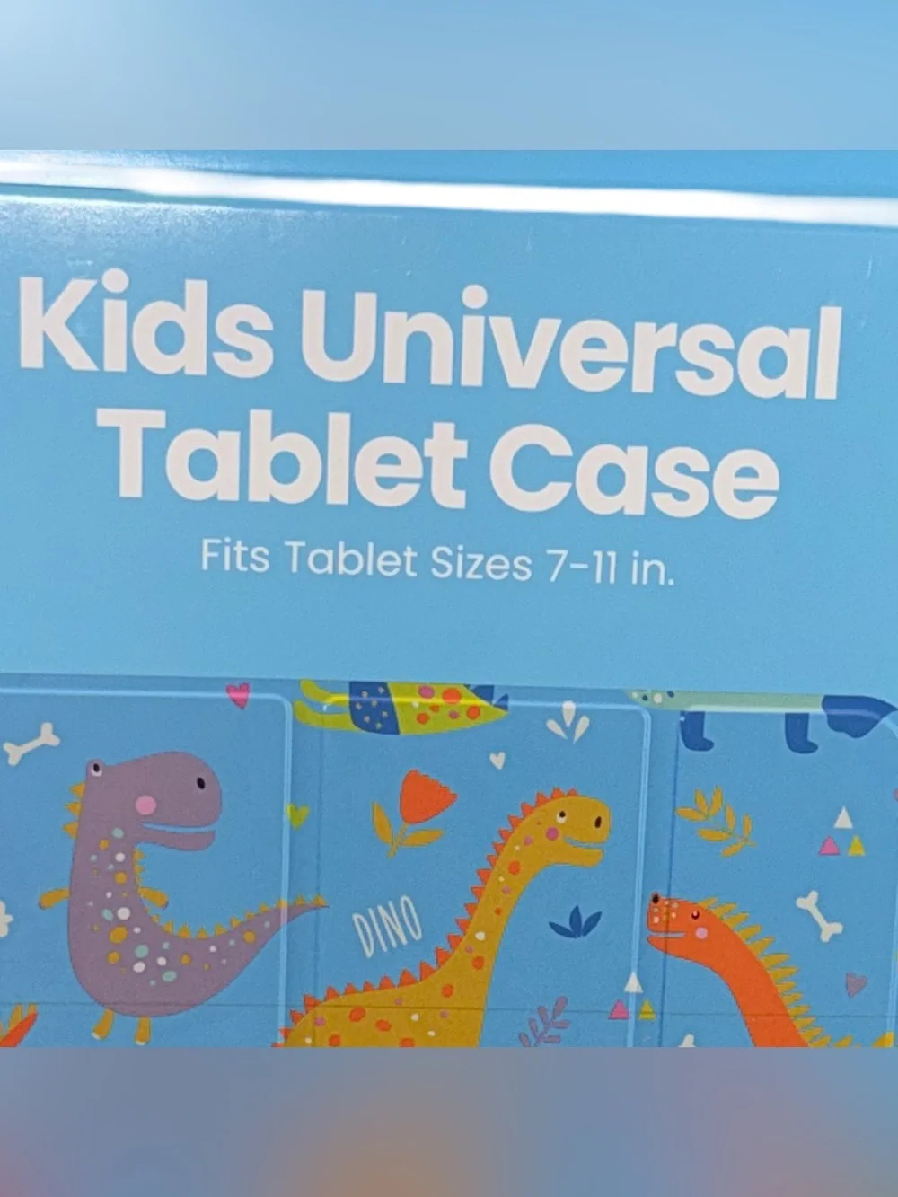 GEMS Kids Universal Tablet Case Dinosaurs Fits Tablets 7”-11” New in Box